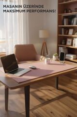 Gaming Oyuncu Klavye Fare Altlığı Kaymaz Taban Büyük Mouse Pad PU BK 1000*450MM Pembe