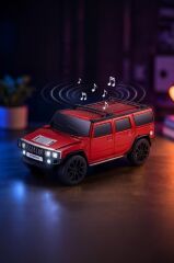 Torima Bluetooth Hoparlör Araba Tasarımlı USB TWS FM Destekli Speaker D48 Kırmızı