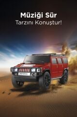 Torima D-48 Kırmızı Araba Tasarım USB/TWS/FM Bluetooth Hoparlör Speaker