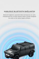 Torima Bluetooth Hoparlör Araba Tasarımlı USB TWS FM Destekli Speaker D48 Siyah