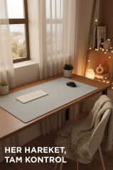 Gaming Oyuncu Klavye Fare Altlığı Kaymaz Taban Büyük Mouse Pad PU BL 800*400MM Mavi