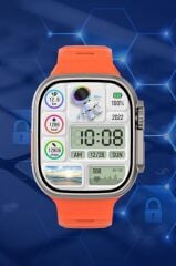 Torima Gs8+ Watch 8 Ultra 49mm Türkçe Siri Nfc Gps Özellikli Akıllı Saat 2.02 Inc Siyah