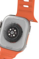 Torima Gs8+ Watch 8 Ultra 49mm Türkçe Siri Nfc Gps Özellikli Akıllı Saat 2.02 Inc Siyah