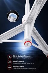 Tripod Çok Amaçlı Kumandalı 1.77M Selfie Çubuğu TT01 Beyaz