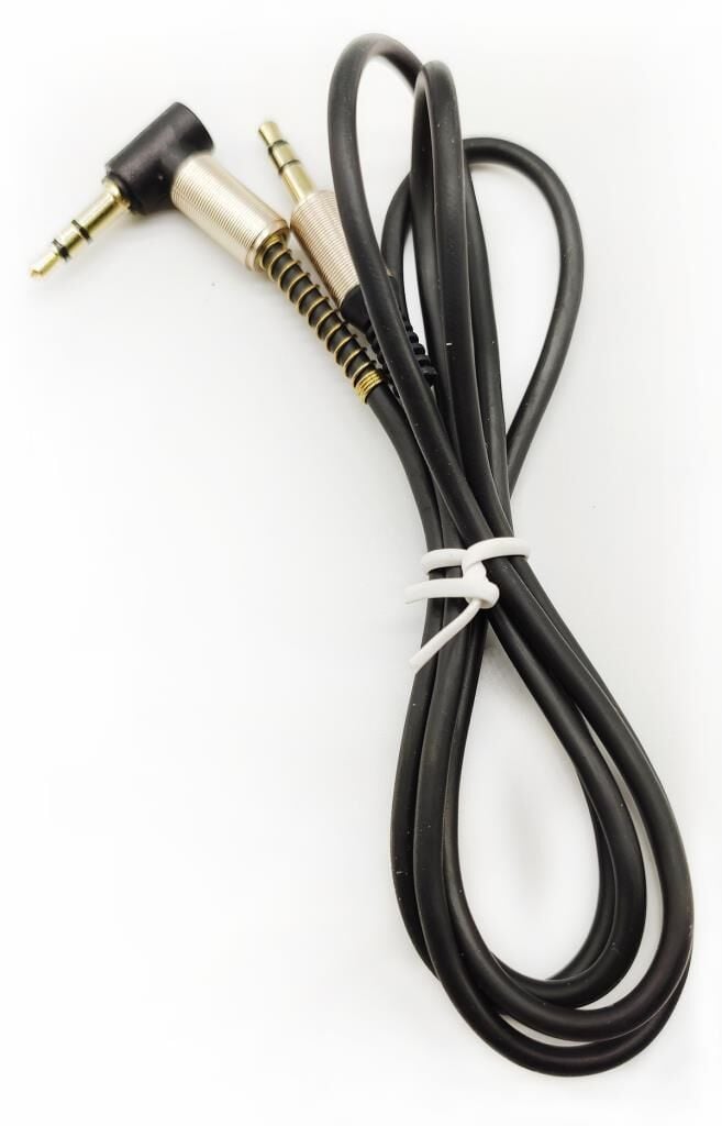 Şarj Kablosu Audio Stereo 3.5 Aux Kablo XF09 Siyah