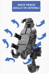 Torima Siyah JX-043 Car Holder Araç Içi ve Bisiklet Telefon Tutucu