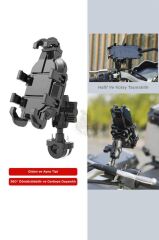 Telefon Tutucu Bisiklet Araç İçi Oto Aksesuarları JX043 Siyah