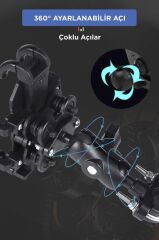 Telefon Tutucu Bisiklet Araç İçi Oto Aksesuarları JX043 Siyah