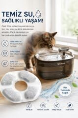 Akıllı Evcil Hayvan Su Pınarı Yedek Filtresi 1 Adet (TPD01 Uyumlu)