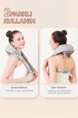 Torima VNB-01 Gri İnsan Eli Hissi Veren Şarjlı Masaj Cihazı Boyun Sırt Ve Bacak Masaj Cihazı