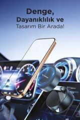 Telefon Tutucu Manyetik 180 Derece Dönebilen  Ev Ofis Araç İçi Oto Aksesuarları JX054 Siyah