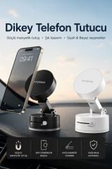 Telefon Tutucu Manyetik 180 Derece Dönebilen  Ev Ofis Araç İçi Oto Aksesuarları JX054 Siyah