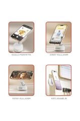 Torima JX-054 Siyah Manyetik 180 Derece Dönebilen Plastik Telefon Tutucu