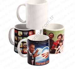 Torima Sublimasyon Porselen Beyaz Kupa Bardak