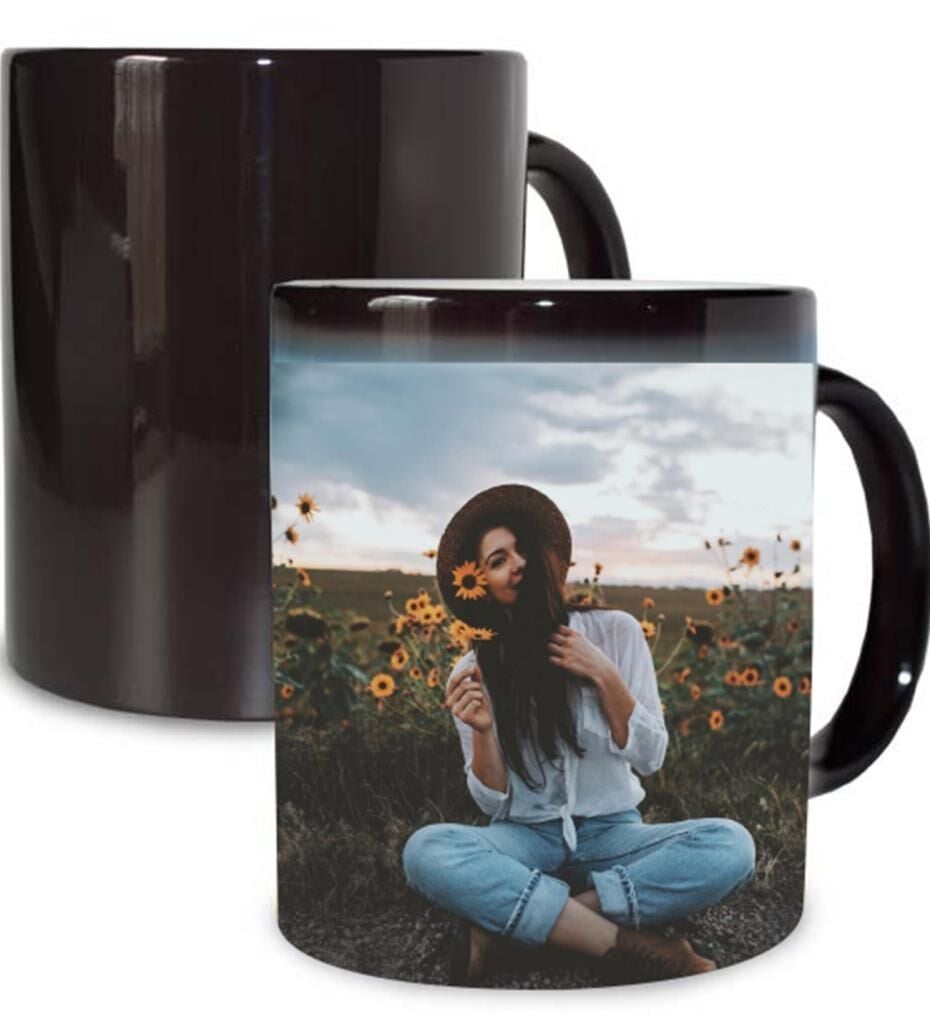 Torima Sublimation Magic Variable Black Mug
