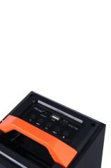 Bluetooth Hoparlör Mikrofonlu Rgb Işıklı Speaker KTS-1790 Siyah