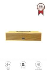 Bluetooth Hoparlör Telefon Standlı Derin Bas USB TF Speaker KTS-1738 Ahşap