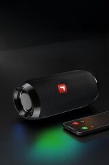 Torima D47 Kırmızı Bluetooth Hoparlör Kablosuz Taşınabilir Ses Bombası TWS, USB, TF Kart, 1200 mah