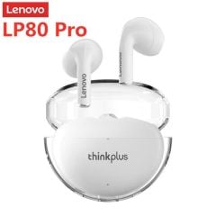 Lenovo LP80PRO Bluetooth 5.3 Kablosuz Kulaklık TWS Beyaz