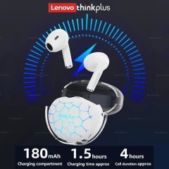 Lenovo LP80PRO Bluetooth 5.3 Kablosuz Kulaklık TWS Beyaz