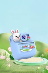 Torima CMR-33 Mavi Dijital Video Kayıt Fotoğraf Çocuk Kamerası Termal Resim Kağıt Baskılı Yazıcı