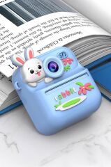 Torima CMR-33 Mavi Dijital Video Kayıt Fotoğraf Çocuk Kamerası Termal Resim Kağıt Baskılı Yazıcı