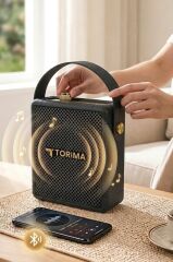 Bluetooth Hoparlör Taşınabilir Tasarımlı Speaker D21 Siyah