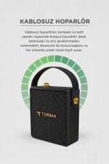 Bluetooth Hoparlör Taşınabilir Tasarımlı Speaker D21 Siyah