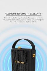 Bluetooth Hoparlör Taşınabilir Tasarımlı Speaker D21 Siyah