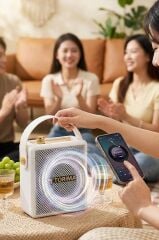 Bluetooth Hoparlör Taşınabilir Tasarımlı Speaker D21 Siyah