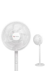 Vantilatör 7 Pervaneli 3 Kademeli Ayarlanabilir Ayaklı 14 Inc 45W Fan SF01 Siyah