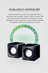 Hoparlör Bilgisayar Laptop Kablolu Speaker D17 Siyah