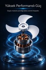 Vantilatör 3 Pervaneli 3 Kademeli Ayarlanabilir Ayaklı 18 Inc 55W Fan SF03 Gümüş
