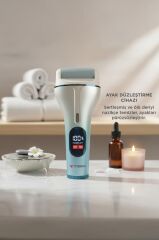 Ayak Bakım Törpüsü Su Geçirmez Led Ekranlı Turbo Modlu Törpü BCM 1138T Beyaz