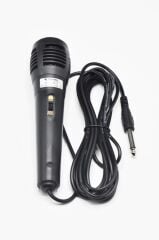 Kablolu Mikrofon 3M Jack Girişli Mikrofon M01 Siyah