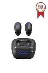 Bluetooth Kulaklık Kulak İçi Kablosuz Kulaklık XT62 Siyah