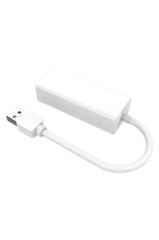 Ethernet Dönüştürücü USB 2.0 Çevirici Adaptörü YD75 Beyaz