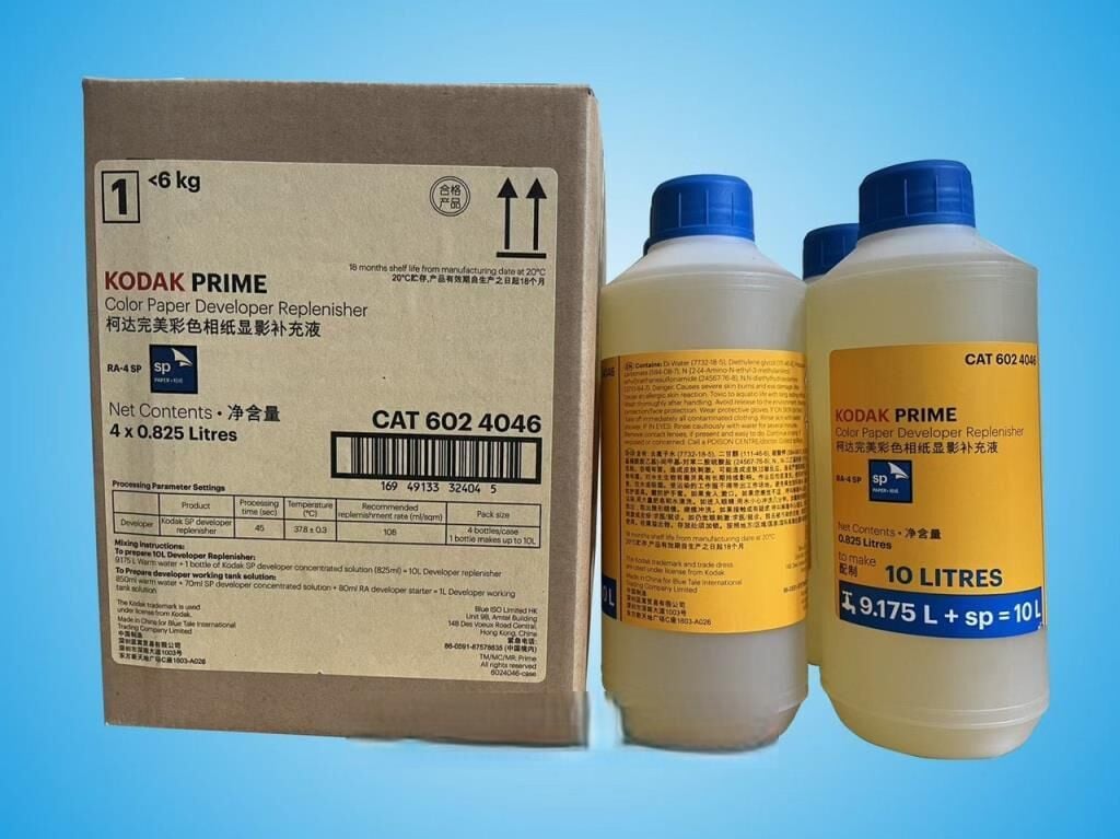 Kodak Prime Color Paper Devaloper 4X10L Dijital Banyo