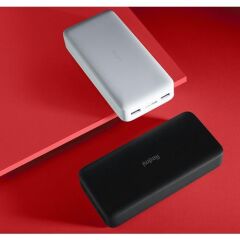 Redmi 20000 Mah Taşınabilir Hızlı Şarj Cihazı - Usb-c - 18w 2 Çıkışlı Powerbank - Siyah