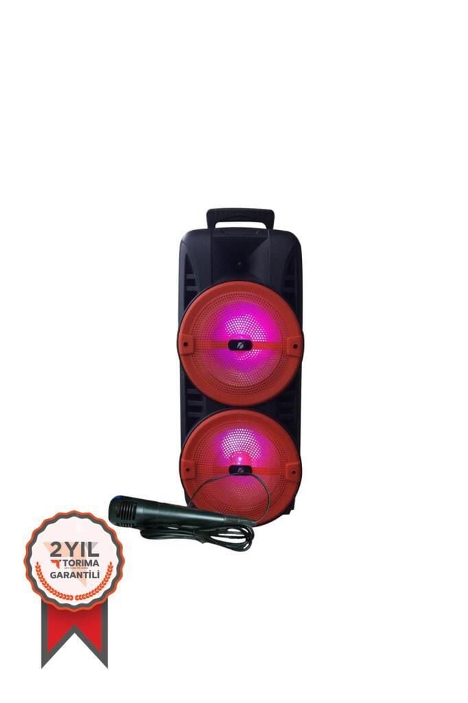 Bluetooth Hoparlör Mikrofonlu 8 INC Kablosuz Hoparlör KTS-1745