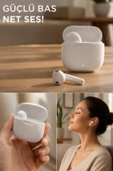 Bluetooth Kulaklık Kulak İçi Tws Kablosuz Kulaklık G70 Beyaz