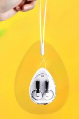 Bluetooth Kulaklık Kulak İçi Stereo Kablosuz Kulaklık G65 Beyaz