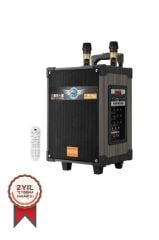 Bluetooth Hoparlör Mikrofonlu Kumandalı Speaker LT-912 Siyah