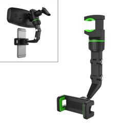 Telefon Tutucu 360 Derece Dönebilen Dikiz Aynası Oto Aksesuarları JX14 Siyah