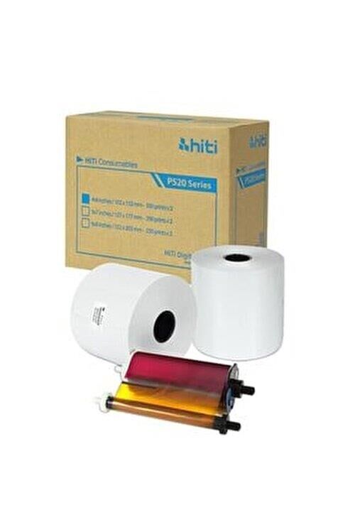 Hiti P520/P525 4X6 (10x15) Termal Kağıt 2 Rulo-1Koli