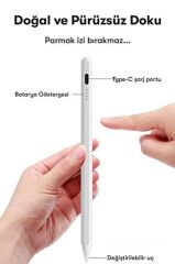 Kapasitif Dokunmatik Stylus Pen Xiaomi Mi Pad Uyumlu Çizim ve Tasarım Tablet Kalemi P01 Beyaz