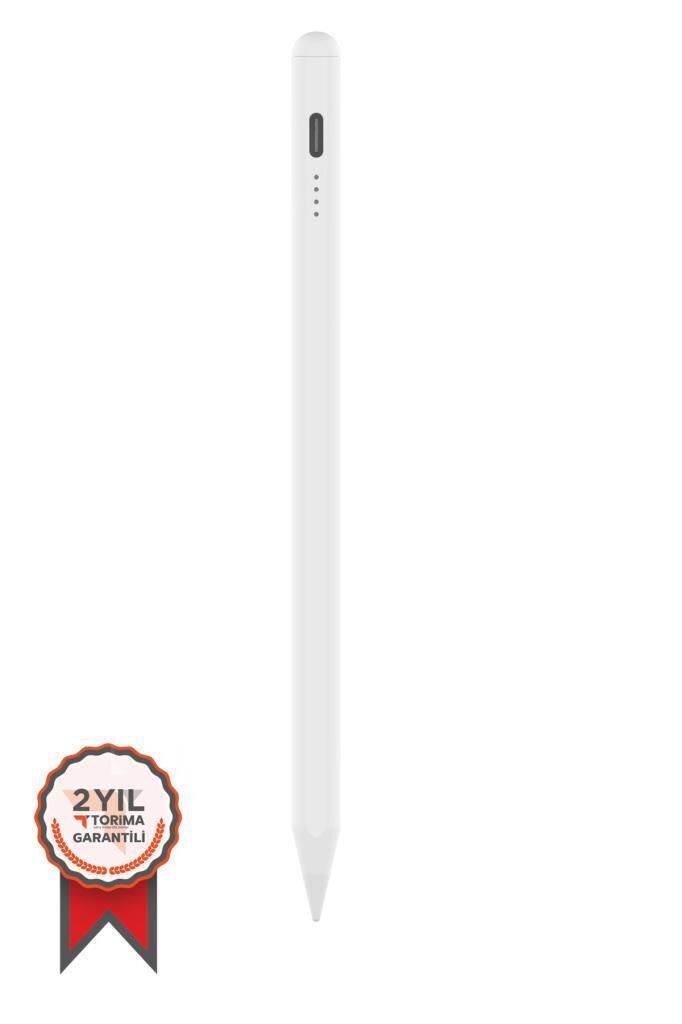 Kapasitif Dokunmatik Stylus Pen Xiaomi Mi Pad Uyumlu Çizim ve Tasarım Tablet Kalemi P01 Beyaz