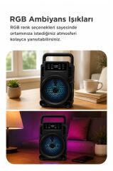 Bluetooth Hoparlör Wireless Extra Bass Speaker GTS-1360 Siyah