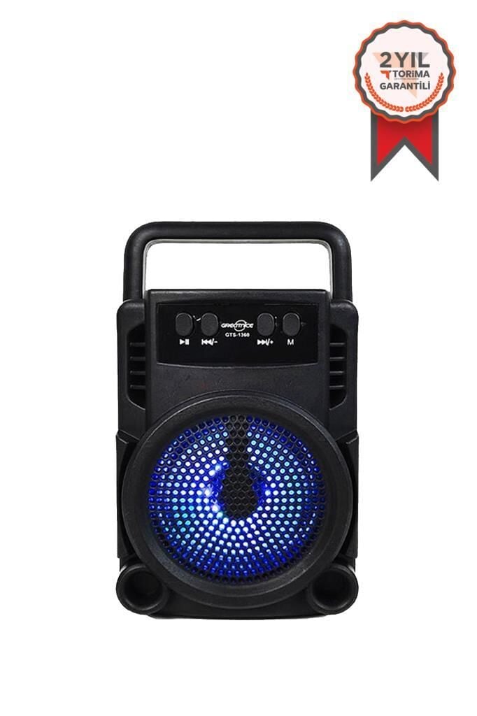 Bluetooth Hoparlör Wireless Extra Bass Speaker GTS-1360 Siyah