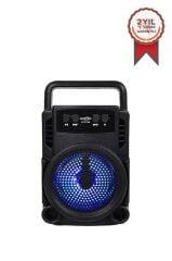 Bluetooth Hoparlör Wireless Extra Bass Speaker GTS-1360 Siyah